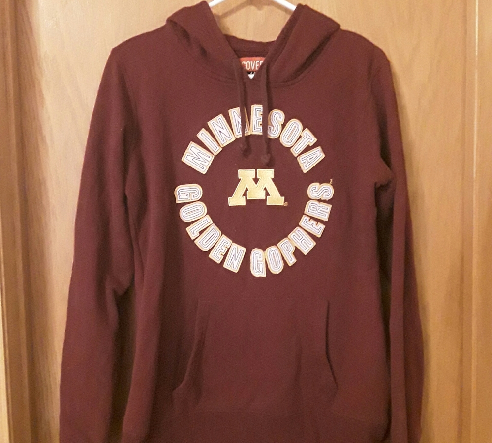 Minnesota Golden Gopher Hoodie-Womans L